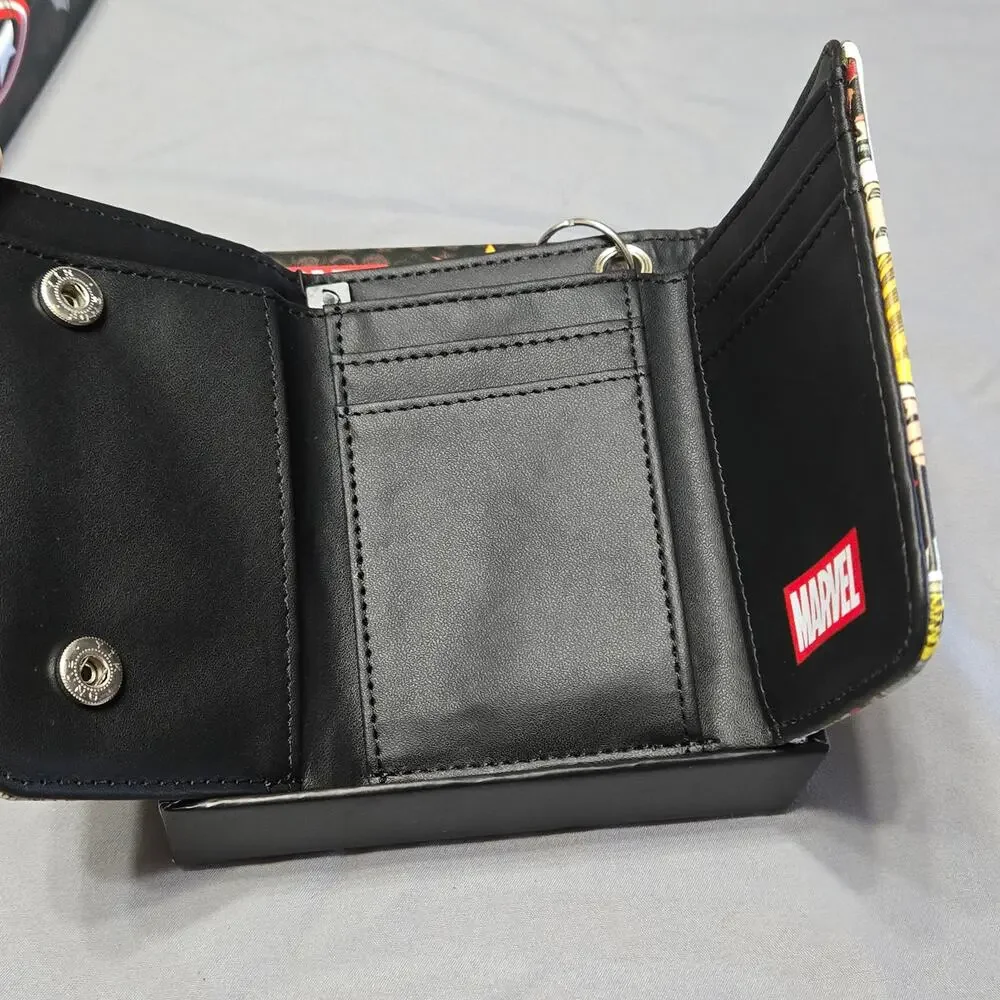 Marvel Spider-Man Swinging Comics Limited Edition Chain Wallet Box Set